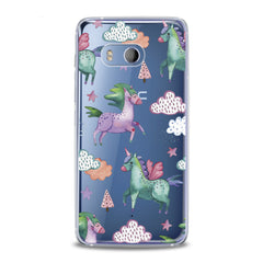 Lex Altern TPU Silicone HTC Case Colorful Unicorn