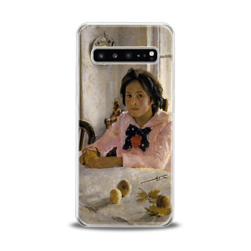 Lex Altern Girl with Peaches Samsung Galaxy Case