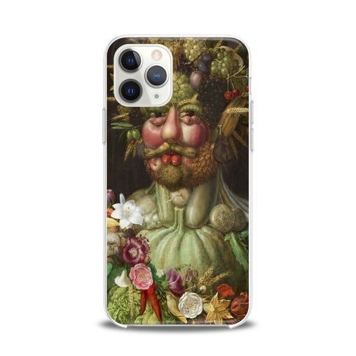Lex Altern TPU Silicone iPhone Case Portrait of Emperor Rudolph II as Vertumn