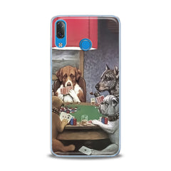 Lex Altern TPU Silicone Lenovo Case Dogs Playing Poker