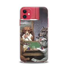 Lex Altern TPU Silicone iPhone Case Dogs Playing Poker