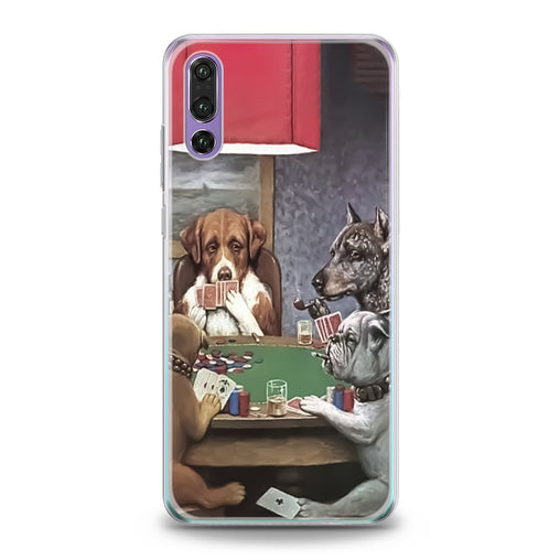 Lex Altern Dogs Playing Poker Huawei Honor Case