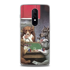 Lex Altern TPU Silicone OnePlus Case Dogs Playing Poker