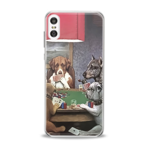Lex Altern Dogs Playing Poker Motorola Case