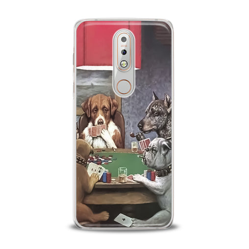 Lex Altern Dogs Playing Poker Nokia Case