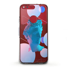 Lex Altern TPU Silicone Phone Case Abstract Sculpture