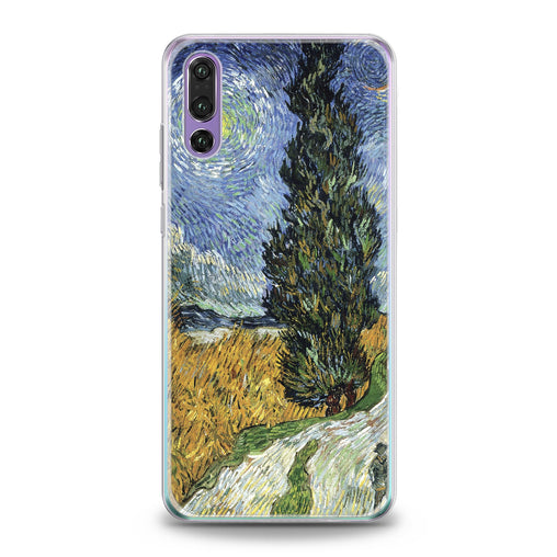 Lex Altern Wheat Field with Cypresses Huawei Honor Case
