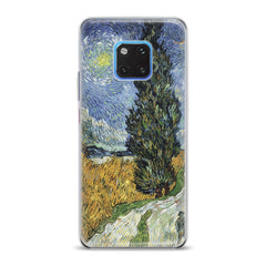 Lex Altern TPU Silicone Huawei Honor Case Wheat Field with Cypresses