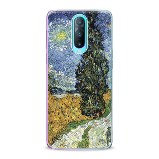 Lex Altern Wheat Field with Cypresses Oppo Case