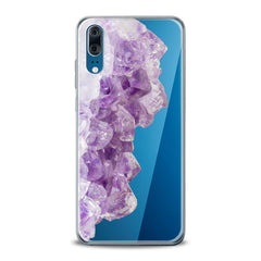 Lex Altern TPU Silicone Huawei Honor Case Purple Minerals