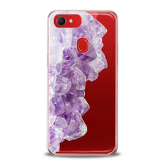 Lex Altern TPU Silicone Oppo Case Purple Minerals