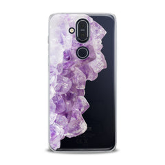 Lex Altern TPU Silicone Nokia Case Purple Minerals