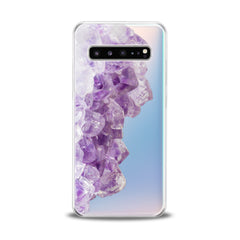 Lex Altern TPU Silicone Samsung Galaxy Case Purple Minerals