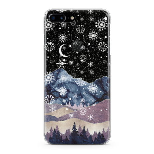 Lex Altern Snowy Mountain Nature Phone Case for your iPhone & Android phone.