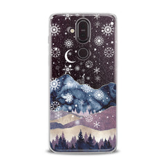 Lex Altern TPU Silicone Nokia Case Snowy Mountain Nature