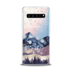 Lex Altern TPU Silicone Samsung Galaxy Case Snowy Mountain Nature