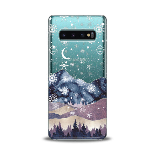 Lex Altern Snowy Mountain Nature Samsung Galaxy Case