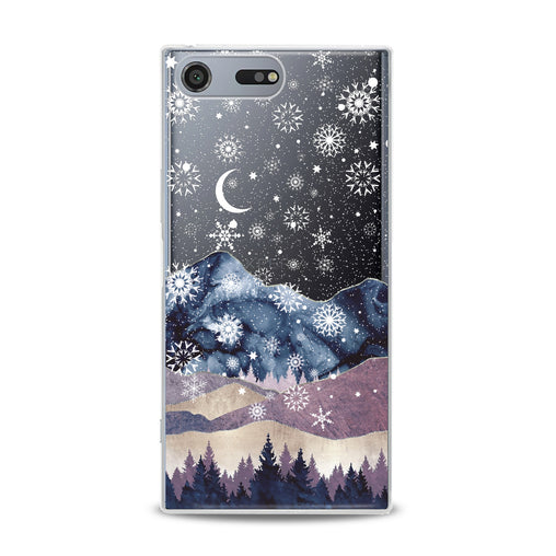 Lex Altern Snowy Mountain Nature Sony Xperia Case
