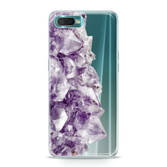 Lex Altern TPU Silicone Oppo Case Violet Minerals
