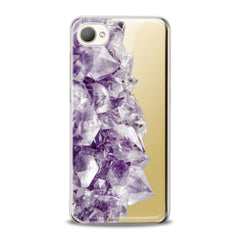 Lex Altern TPU Silicone HTC Case Violet Minerals