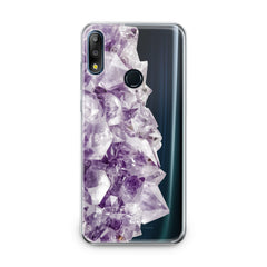 Lex Altern TPU Silicone Asus Zenfone Case Violet Minerals