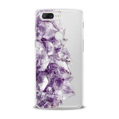 Lex Altern TPU Silicone OnePlus Case Violet Minerals