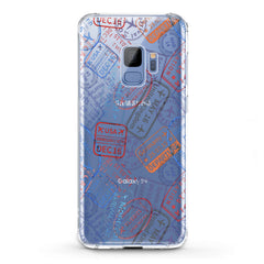 Lex Altern TPU Silicone Samsung Galaxy Case Travel Pattern