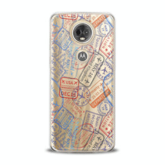 Lex Altern TPU Silicone Motorola Case Travel Pattern