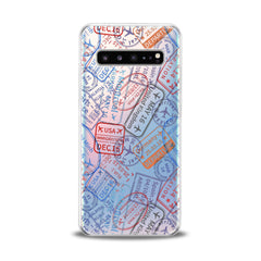 Lex Altern Travel Pattern Samsung Galaxy Case
