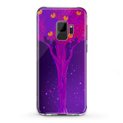 Lex Altern TPU Silicone Samsung Galaxy Case Purple Tree