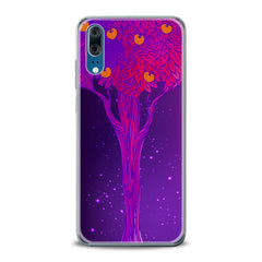 Lex Altern TPU Silicone Huawei Honor Case Purple Tree