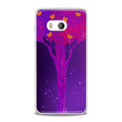 Lex Altern TPU Silicone HTC Case Purple Tree