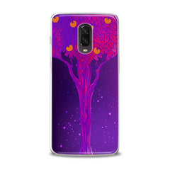 Lex Altern TPU Silicone OnePlus Case Purple Tree