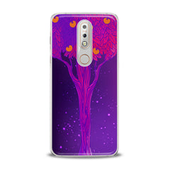 Lex Altern TPU Silicone Nokia Case Purple Tree