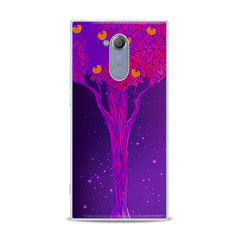 Lex Altern TPU Silicone Sony Xperia Case Purple Tree