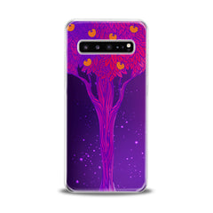 Lex Altern TPU Silicone Samsung Galaxy Case Purple Tree