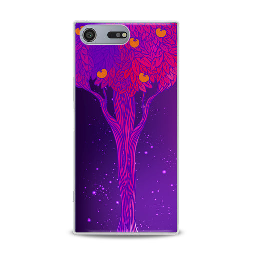 Lex Altern Purple Tree Sony Xperia Case