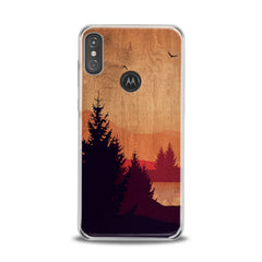Lex Altern TPU Silicone Motorola Case Sunset Landscape