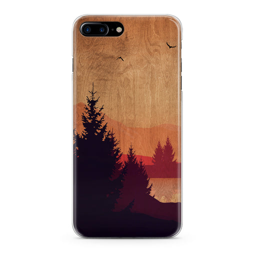 Lex Altern Sunset Landscape Phone Case for your iPhone & Android phone.