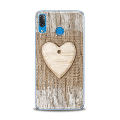 Lex Altern TPU Silicone Lenovo Case Wooden Heart