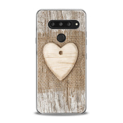 Lex Altern Wooden Heart LG Case