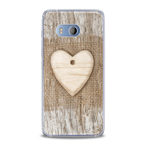 Lex Altern Wooden Heart HTC Case