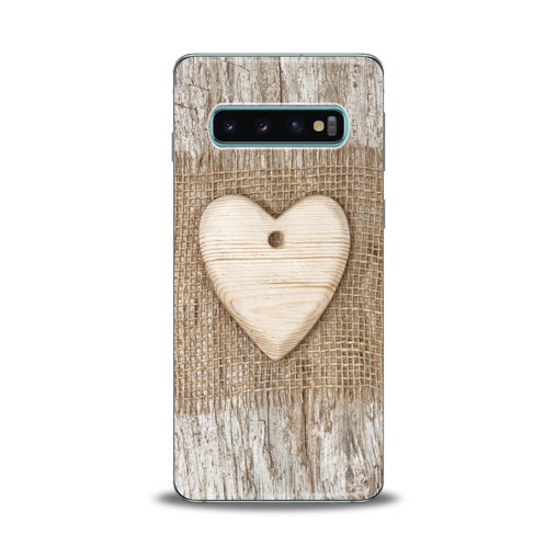 Lex Altern Wooden Heart Samsung Galaxy Case