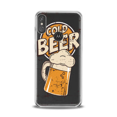 Lex Altern TPU Silicone Motorola Case Cold Beer