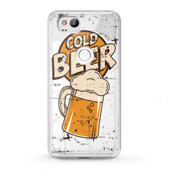 Lex Altern TPU Silicone Google Pixel Case Cold Beer