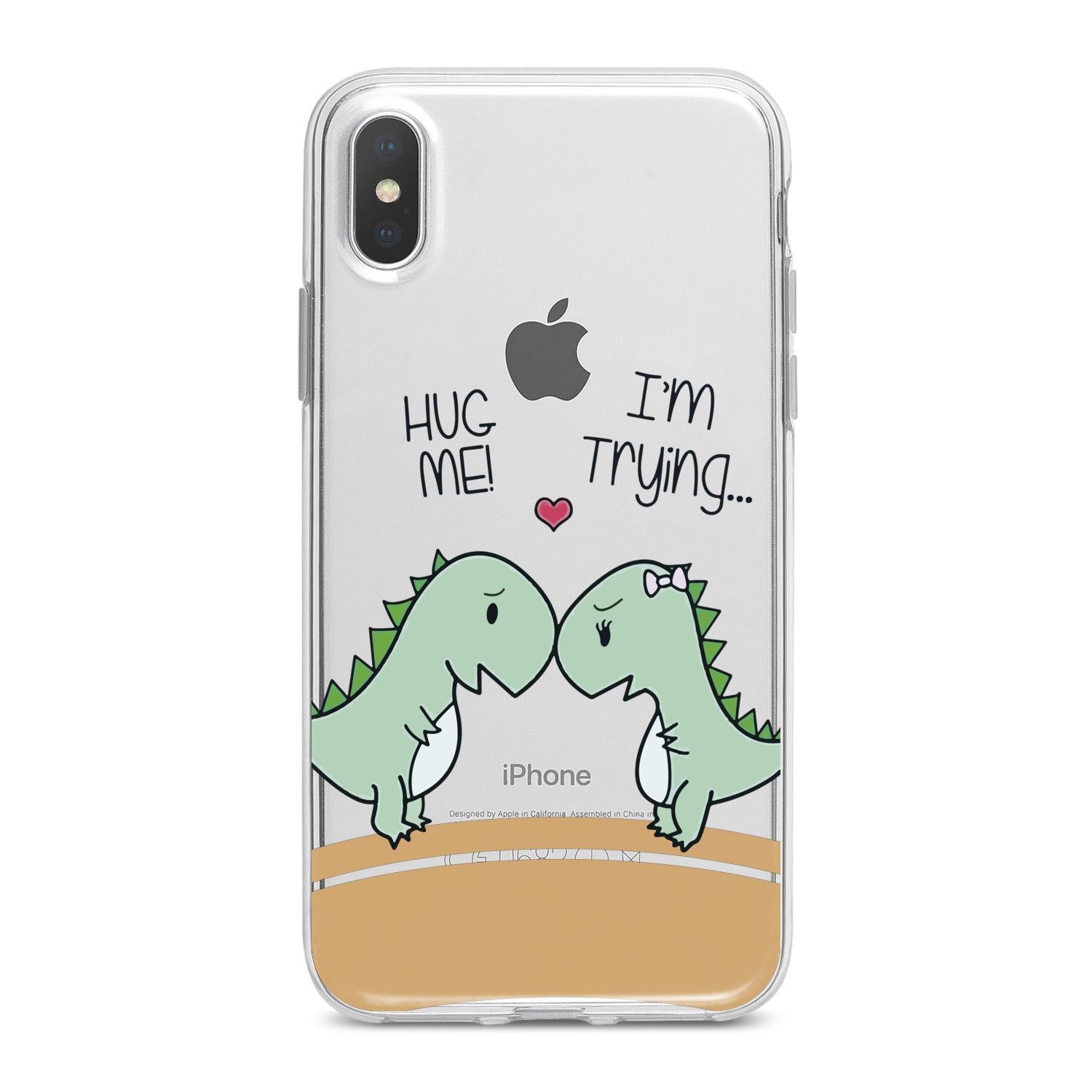 Lex Altern Love Dinosaurus Phone Case for your iPhone & Android phone.