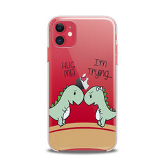Lex Altern TPU Silicone iPhone Case Love Dinosaurus