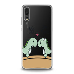 Lex Altern TPU Silicone Huawei Honor Case Love Dinosaurus