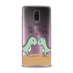 Lex Altern TPU Silicone OnePlus Case Love Dinosaurus