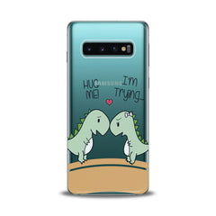Lex Altern TPU Silicone Samsung Galaxy Case Love Dinosaurus
